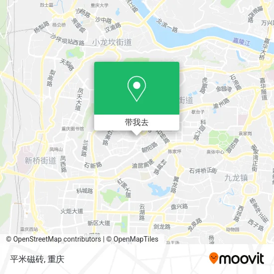 平米磁砖地图
