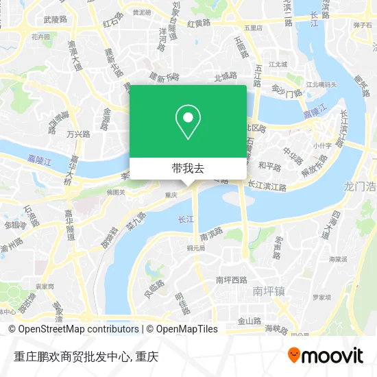重庄鹏欢商贸批发中心地图
