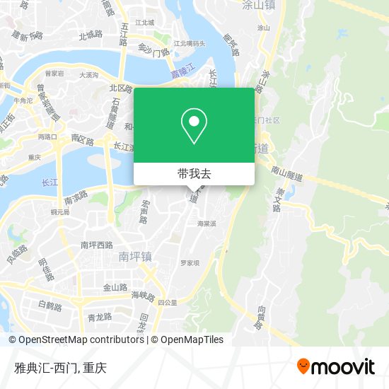 雅典汇-西门地图
