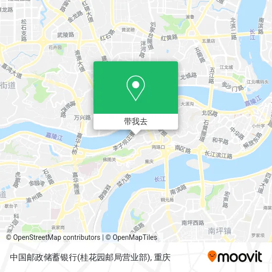 中国邮政储蓄银行(桂花园邮局营业部)地图