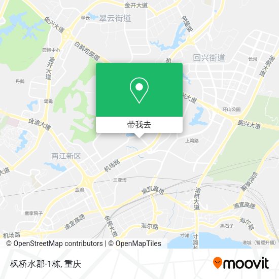 枫桥水郡-1栋地图