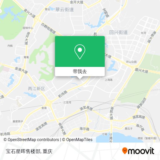 宝石星晖售楼部地图