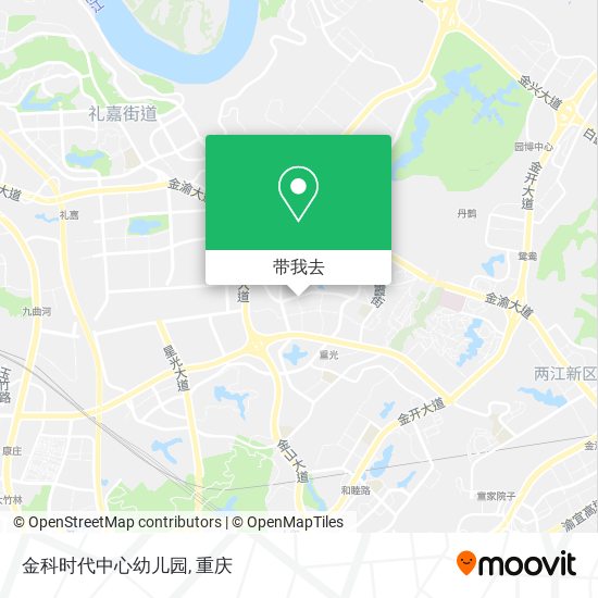 金科时代中心幼儿园地图