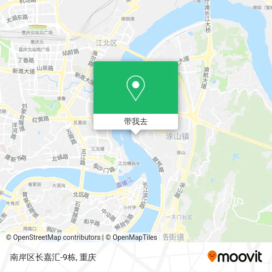 南岸区长嘉汇-9栋地图