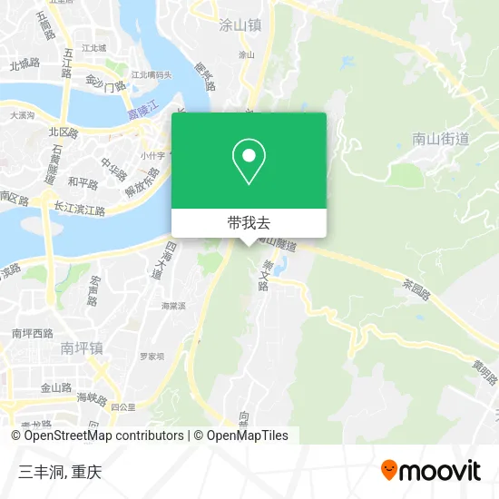 三丰洞地图