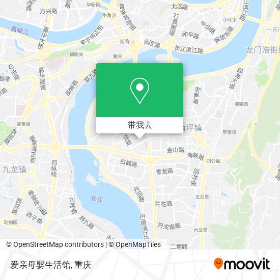 爱亲母婴生活馆地图