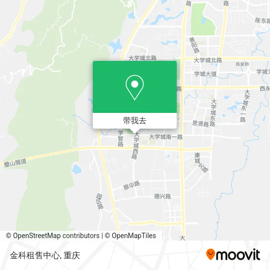 金科租售中心地图