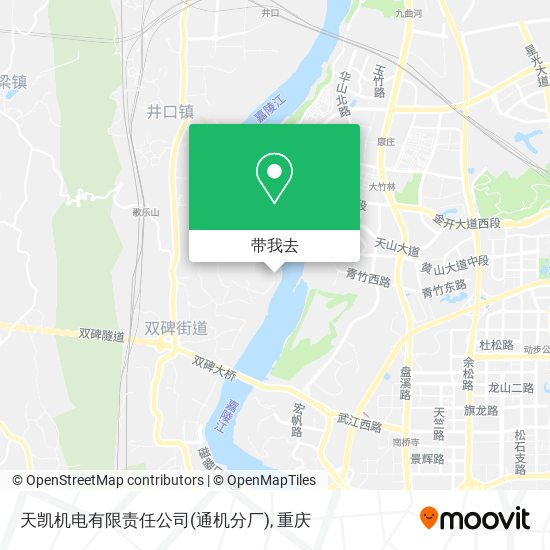 天凯机电有限责任公司(通机分厂)地图