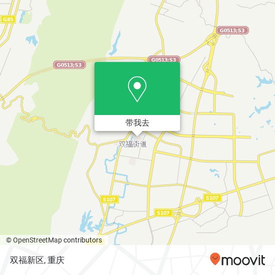双福新区地图