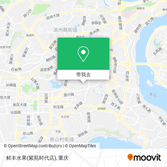 鲜丰水果(紫苑时代店)地图