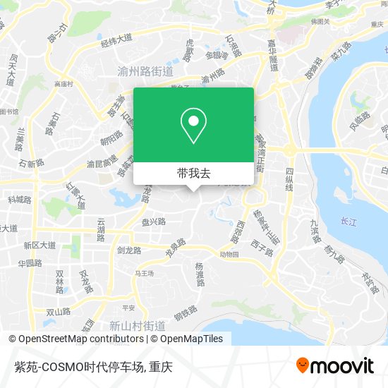 紫苑-COSMO时代停车场地图