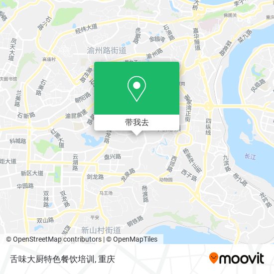 舌味大厨特色餐饮培训地图