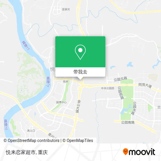 悦来恋家超市地图