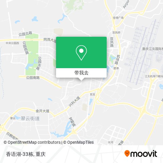 香语湖-33栋地图