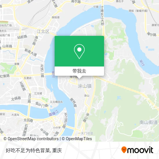 好吃不足为特色冒菜地图