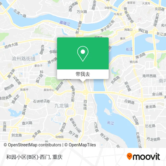 和园小区(B区)-西门地图