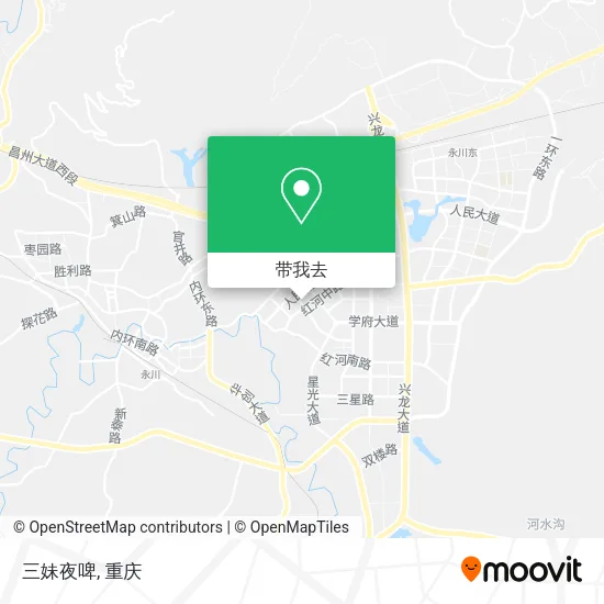 三妹夜啤地图
