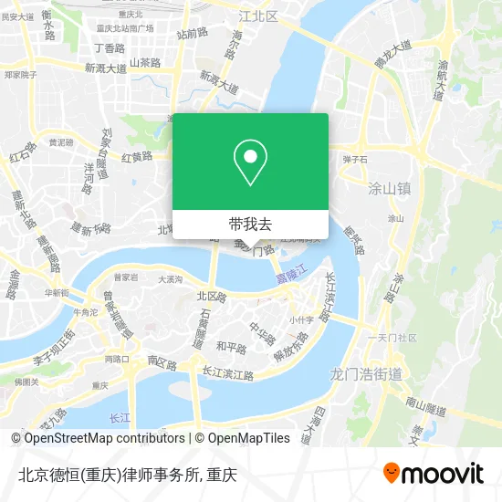 北京德恒(重庆)律师事务所地图