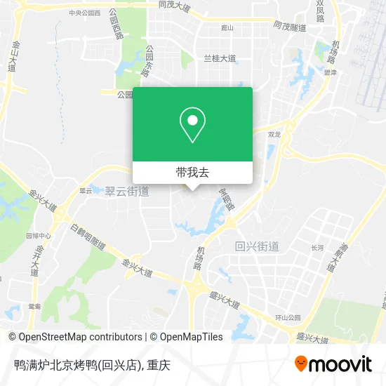 鸭满炉北京烤鸭(回兴店)地图