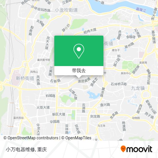 小万电器维修地图