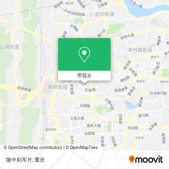 隆中刹车片地图
