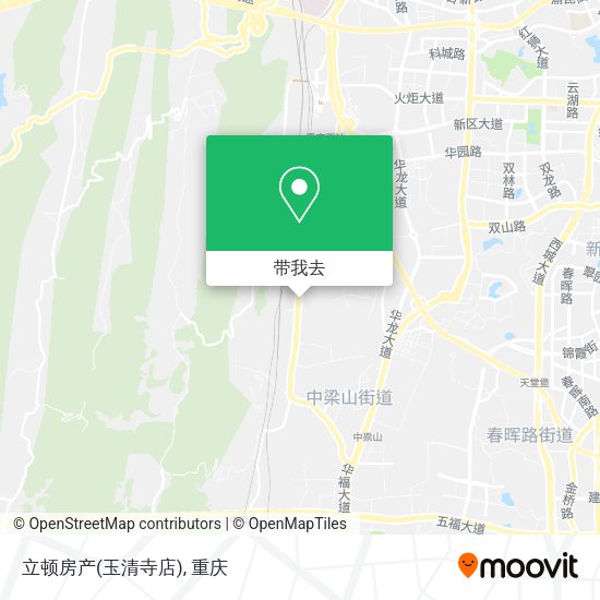 立顿房产(玉清寺店)地图