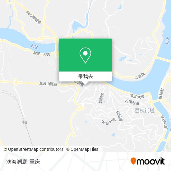 澳海澜庭地图
