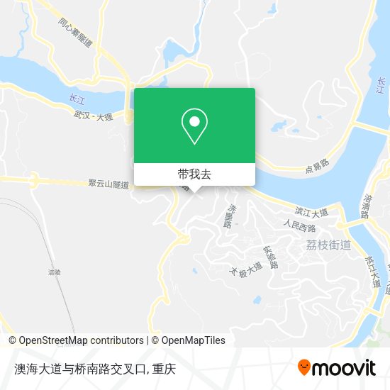 澳海大道与桥南路交叉口地图