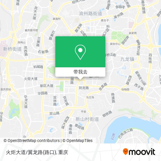 火炬大道/翼龙路(路口)地图
