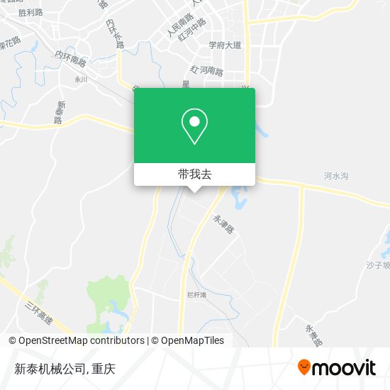 新泰机械公司地图