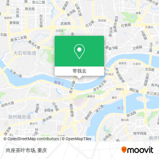 尚座茶叶市场地图