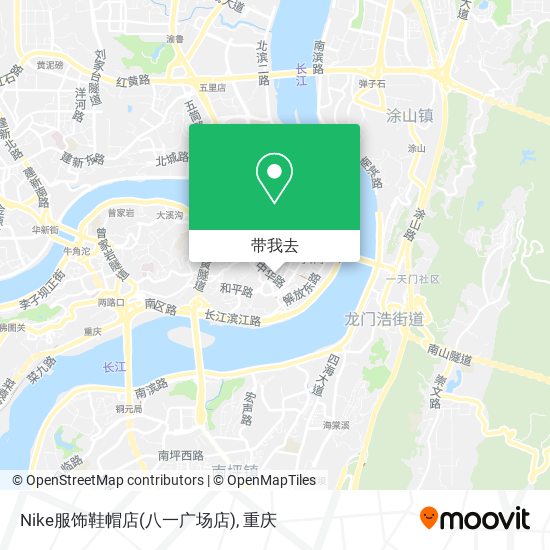 Nike服饰鞋帽店(八一广场店)地图