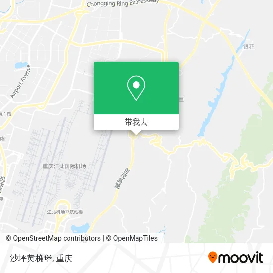 沙坪黄桷堡地图
