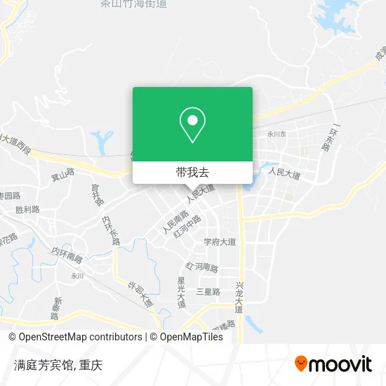 满庭芳宾馆地图
