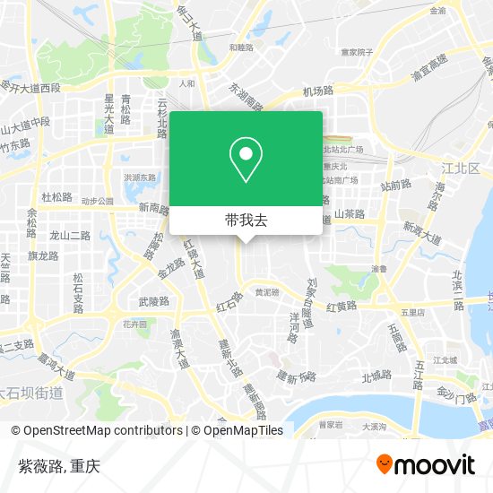 紫薇路地图