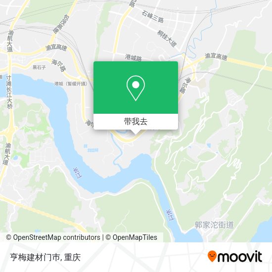 亨梅建材门巿地图