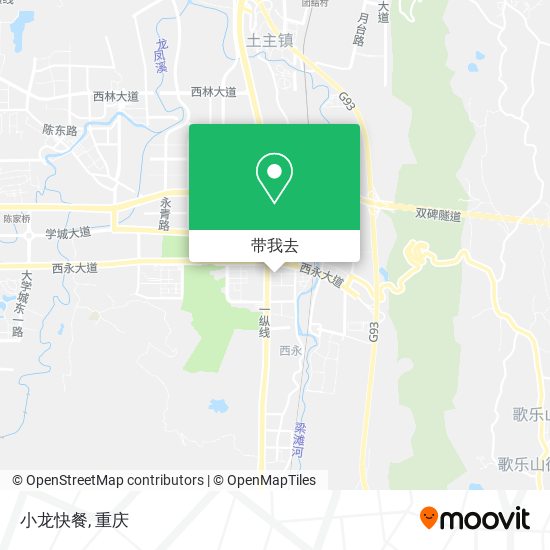 小龙快餐地图