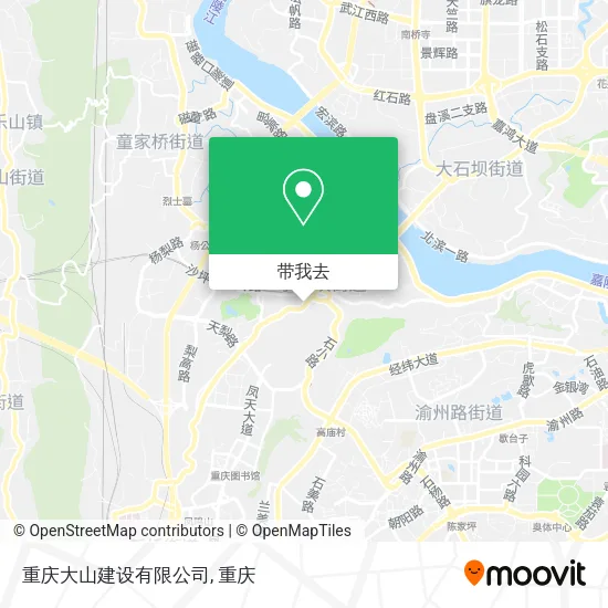 重庆大山建设有限公司地图