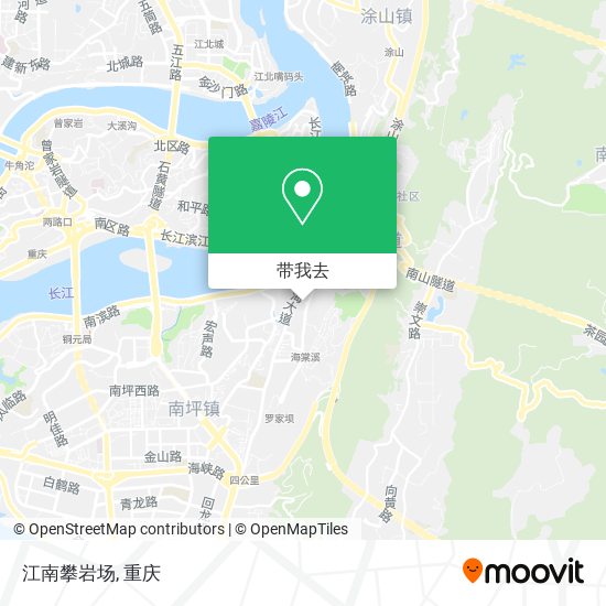 江南攀岩场地图