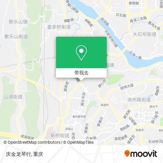 庆金龙琴行地图
