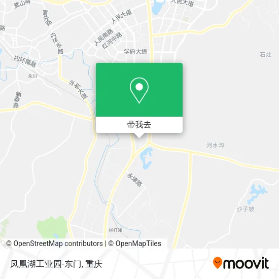 凤凰湖工业园-东门地图