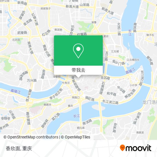 香欣面地图