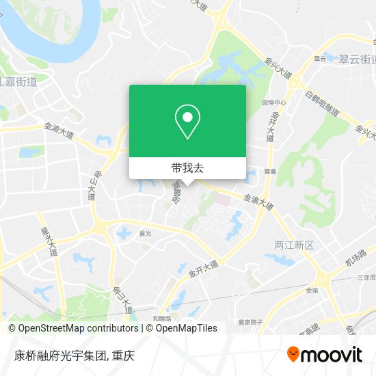 康桥融府光宇集团地图