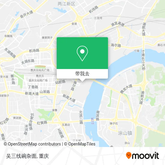吴三线碗杂面地图