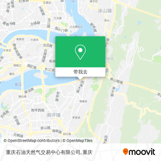 重庆石油天然气交易中心有限公司地图