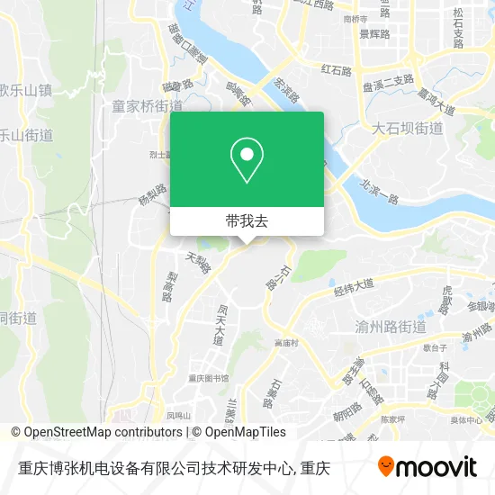 重庆博张机电设备有限公司技术研发中心地图