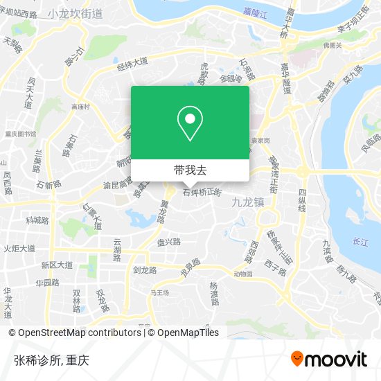 张稀诊所地图