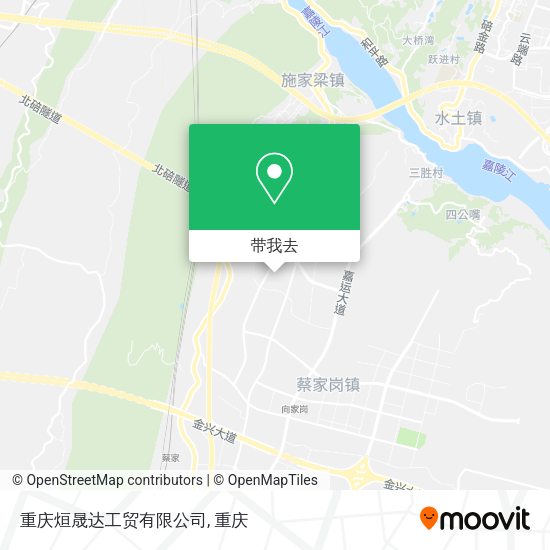 重庆烜晟达工贸有限公司地图