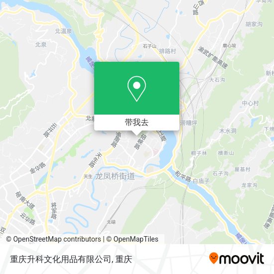 重庆升科文化用品有限公司地图