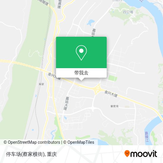 停车场(蔡家横街)地图